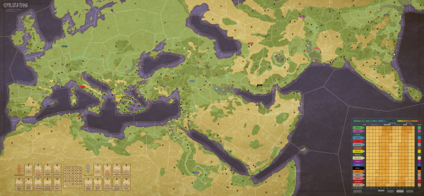 The CivProject Mapboard